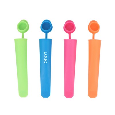 Silicone Ice Pop Mold One-Piece Popsicle Maker