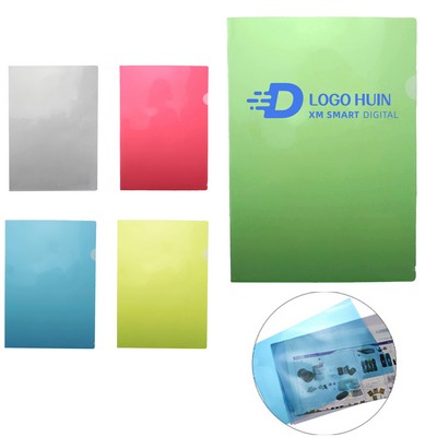 L Shaped File Folder