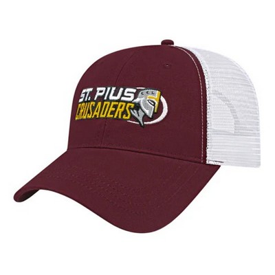 Cap America® Custom Embroidered Xtra Value Cap w/Mesh Back