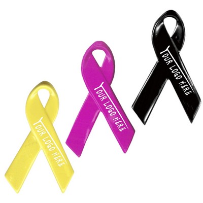 Pink Ribbon Cancer Awareness Pin Brooch