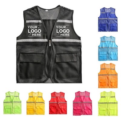 Fishing Net Vest Volunteer Work Clothes