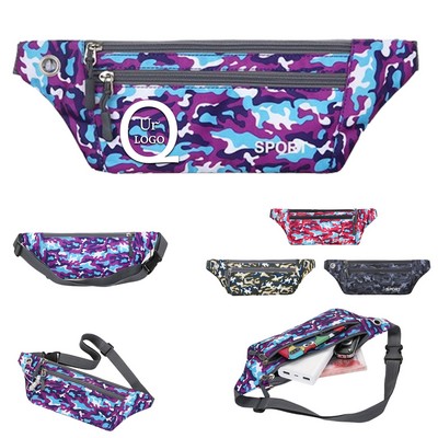 3 Pockets Running Belt Waist Pack
