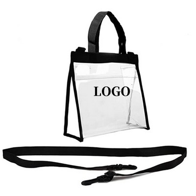 Clear Cross-Body Lunch Bag