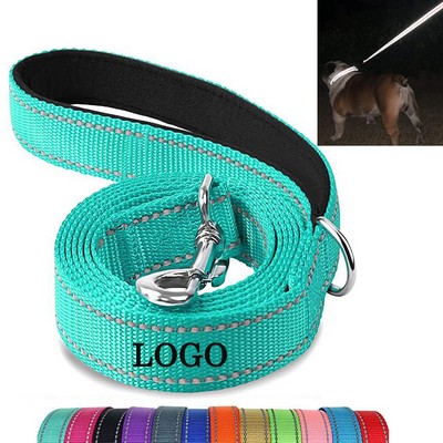 Double-Sided Reflective Dog Leash, 6'