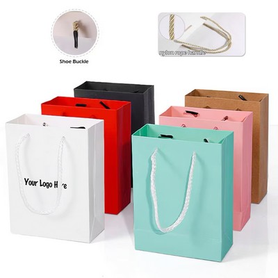 White Cardboard Lamination Tote Bag