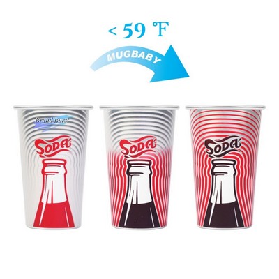 16 oz Aluminum Color Changing Cups