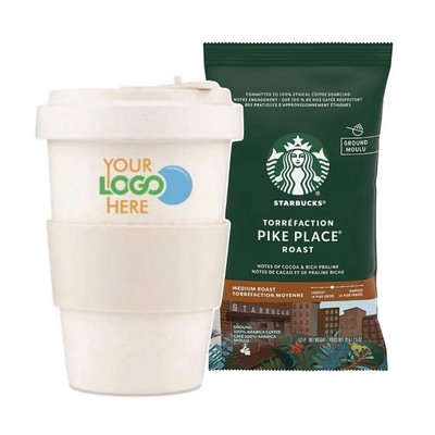 Eco Friendly Tumbler w/Starbucks® Coffee Pack