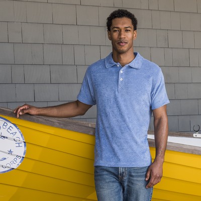 Mood & Vibe™ Laguna Terry Polo
