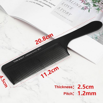 Plastic Curved Flat Comb