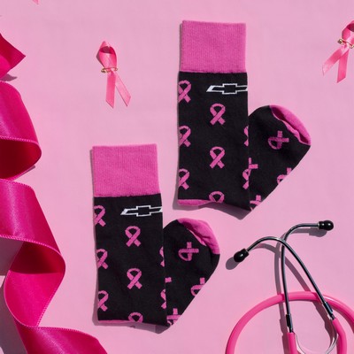 Patterned Fundraiser Socks - Support Your Cause with Stylish Footwear - American Made
