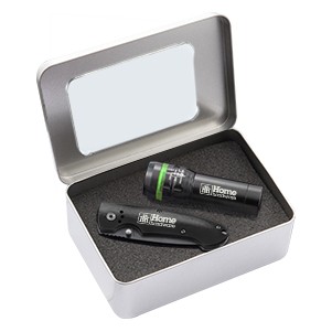Gift Set With Fl24 Zoom Cree Light & Tk305 Lock Back Knife