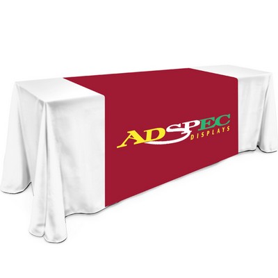 57" Table Runner (57"w x 88"l) with Full Color Thermal Imprint