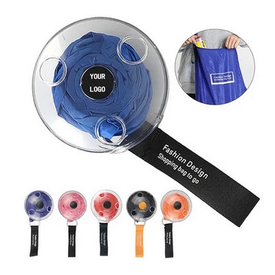Reusable Disk Portable Grocery Folding Shopping Bag