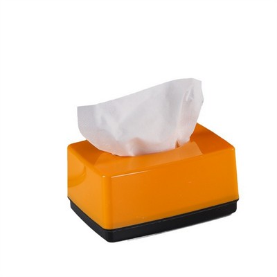 Plastic Square Simple Design Tissue Box