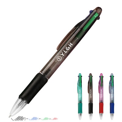 Tranlucent 4 Colors Inks Pen