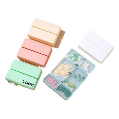 7 Compartments Pill Organizer for Travel