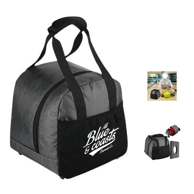 Bowling Ball Carrier Tote Bag with Accessories Pocket