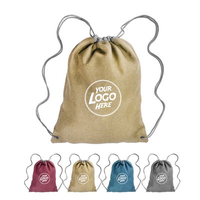 Cromwell Linen Drawstring Bags