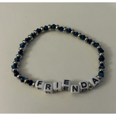 Crystal Word Bracelet