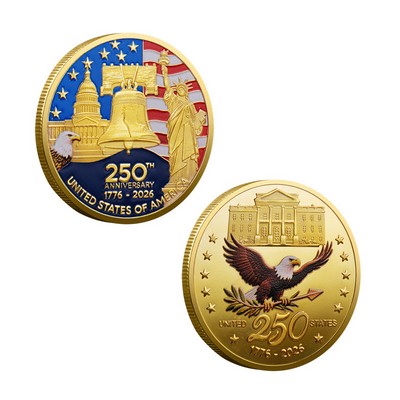 Commemorative Coin for the 250th Anniversary of American Independence