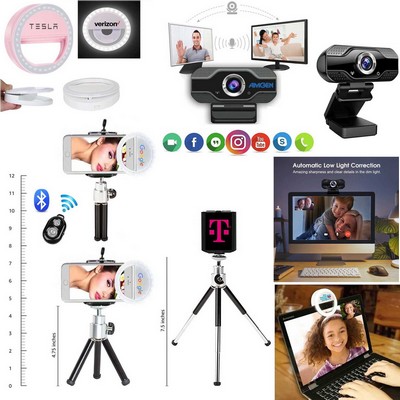 iBank ® Webcam with Microphone for Desktop or Laptop Computers