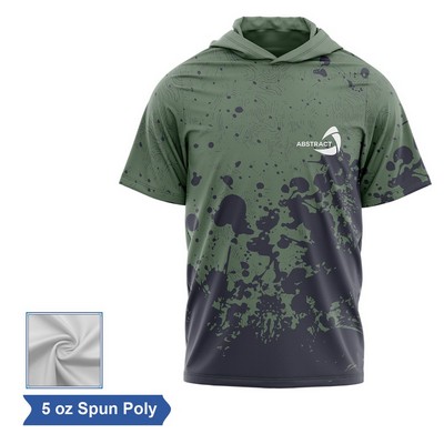 Sublimation Spun Polyester (Cotton Touch) Short Sleeve