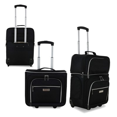 Belvendere 14" Underseat Carry-on Expansion Luggage