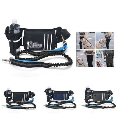 Reflective Leash Fanny Pack