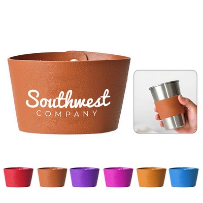 Leather Cup Sleeve