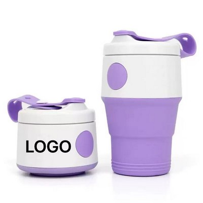 Folding Coffee Portable Sports Cup 13oz