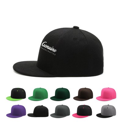 Flat Brim Hip Hop Baseball Cap