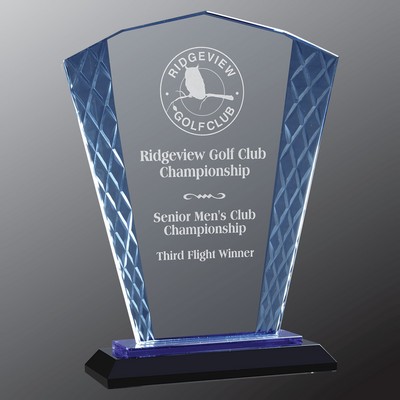 Fan Accent Glass on Base