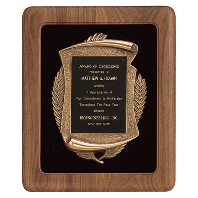 American Walnut Frame with Velour Back