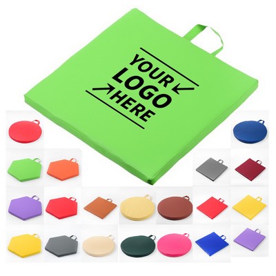 Portable Camping PU Leather Memory Foam Seat Cushion