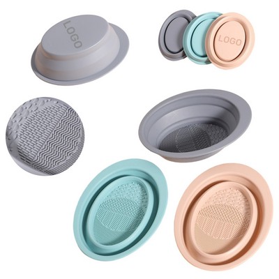 Foldable Silicone Makeup Brush Cleaner