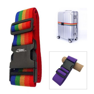 Luggage Strap with Safety Buckle