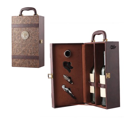 Vintage Wine Duo Box