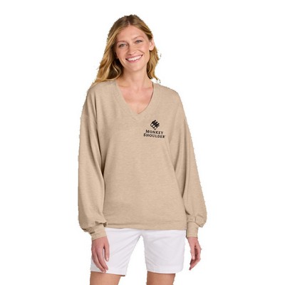 TravisMathew Women's Long Weekend V-Neck