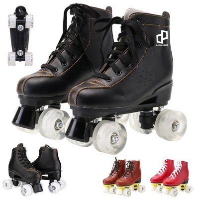 Retro Quad Roller Skates