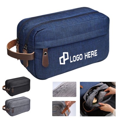 Travel Two-Layer Cosmetic Bag