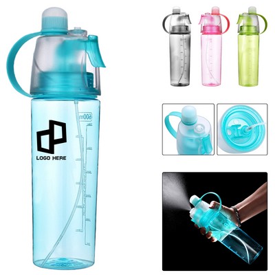 20Oz Pc Plastic Portable Spray Water Cup