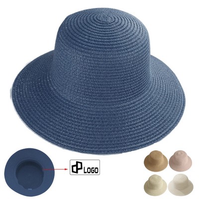 Kids' Diy Summer Sun Protective Straw Hat