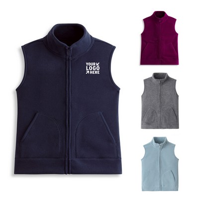 Fleece Vest with Zip Pockets