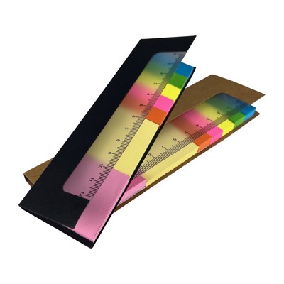 Kraft Paper Ruler Sticky Note Set