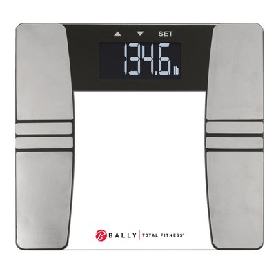 Health, Beauty & Fitness Bally's 'Total Fitness' Digital Body Analysis Bathroom Scale - Clear