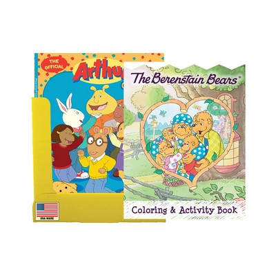 PBS KIDS Coloring Books PDQ 1 Tabletop Display