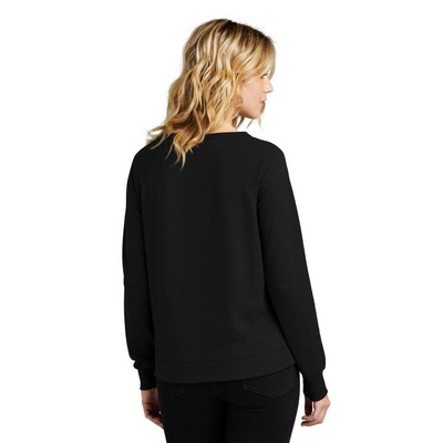 District Women's Featherweight French Terry Long Sleeve Crewneck