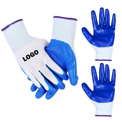 Rubber Coated Garden Gloves