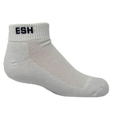 Made in the USA Knit-in School Uniform Low Cut Sock