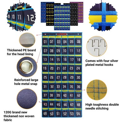 Multi Size Classroom Hanging Phone Organizer